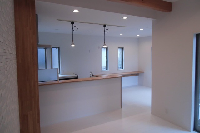 キッチンカウンターの画像