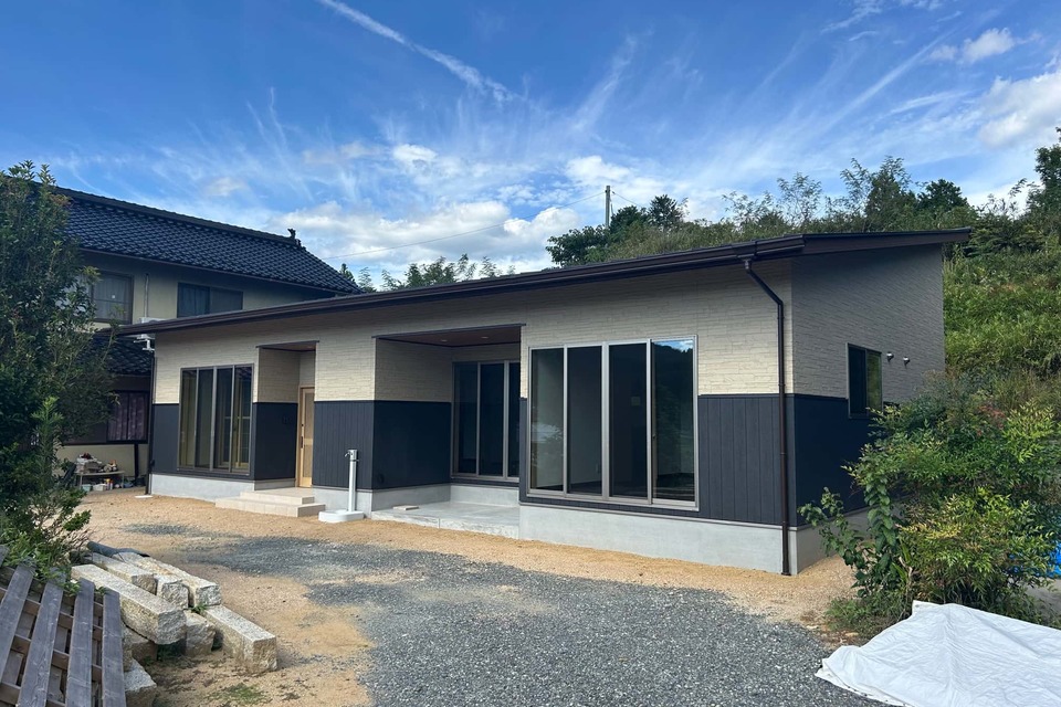 母屋の建替えの画像